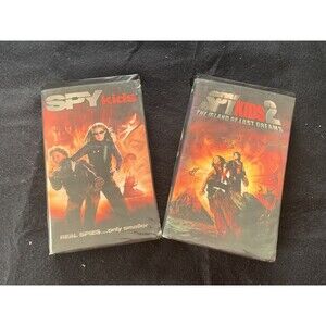 Spy Kids and Spy Kids 2 The Island of Lost Dreams VHS